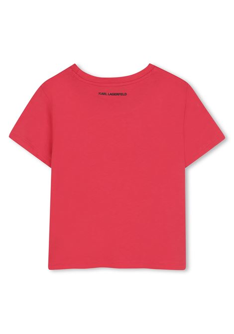 T-shirt con stampa KARL LAGERFELD KIDS | Z3094298A